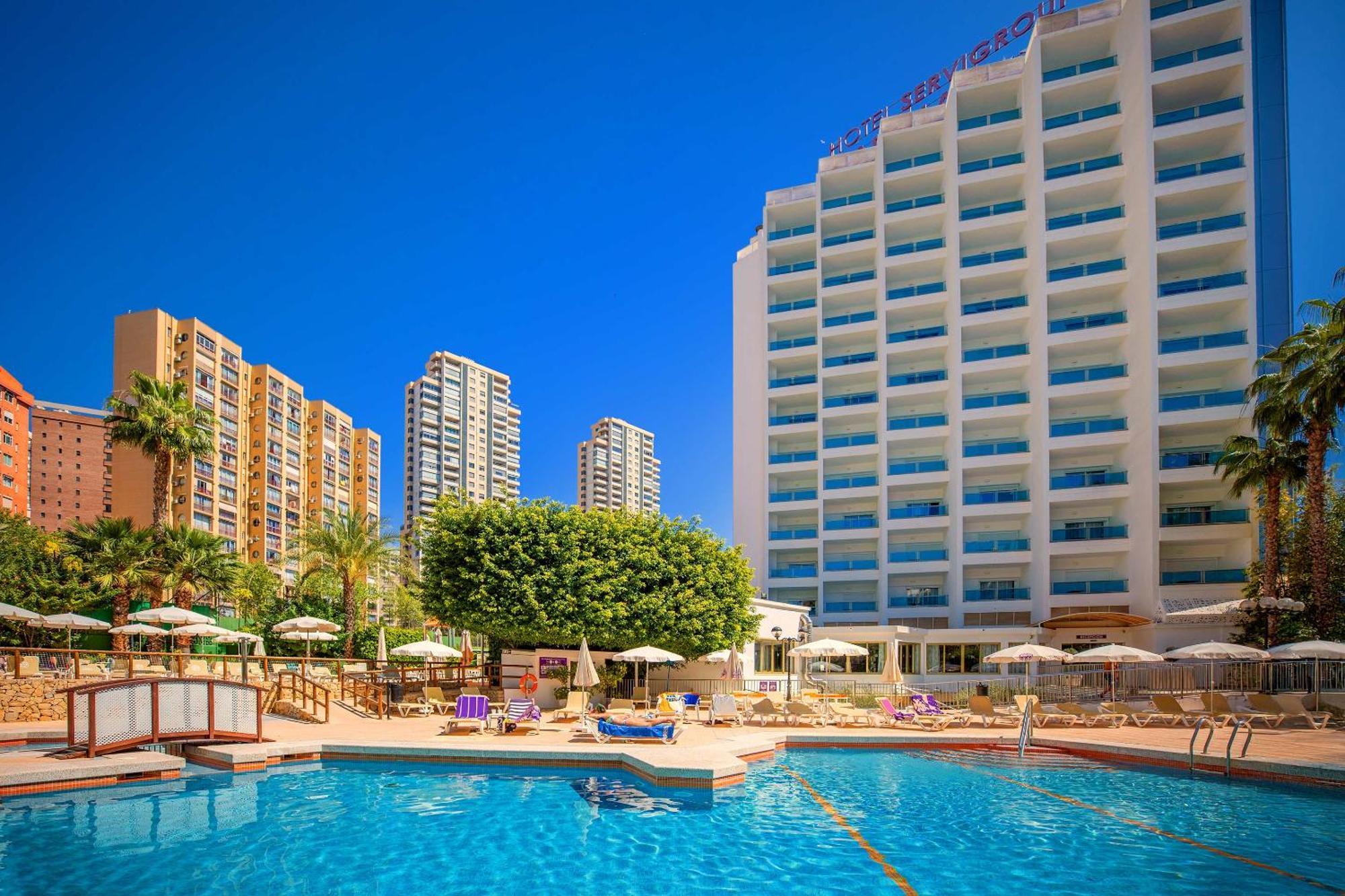 Hotel Servigroup Castilla Benidorm Buitenkant foto