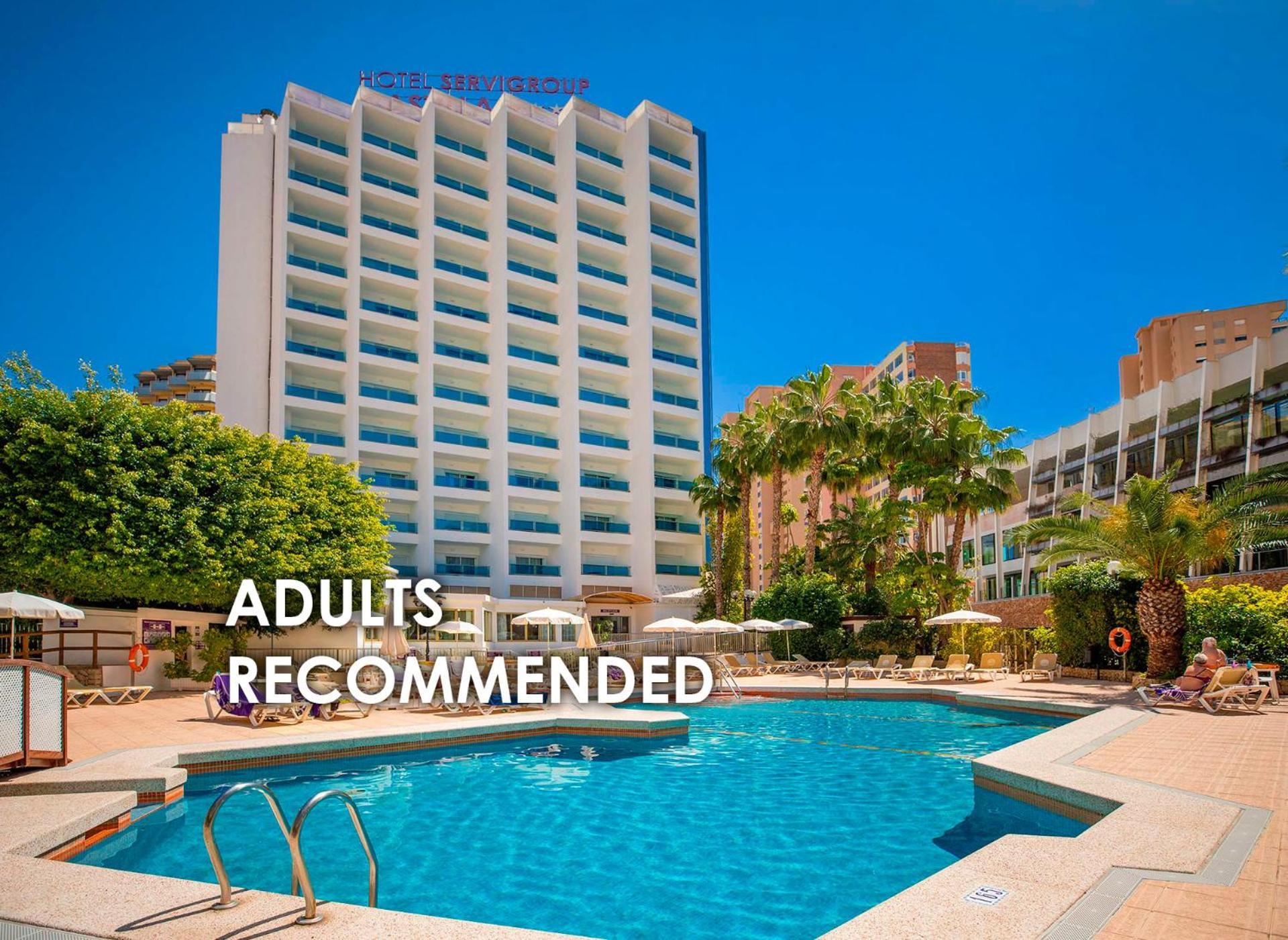Hotel Servigroup Castilla Benidorm Buitenkant foto
